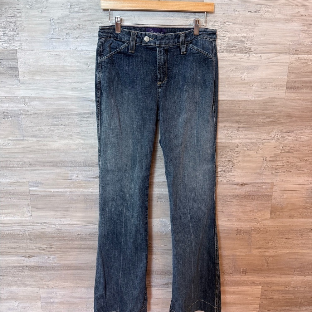 NYDJ Not Your Daughter's Jeans Marilyn Straight Leg Denim Blue Size 6